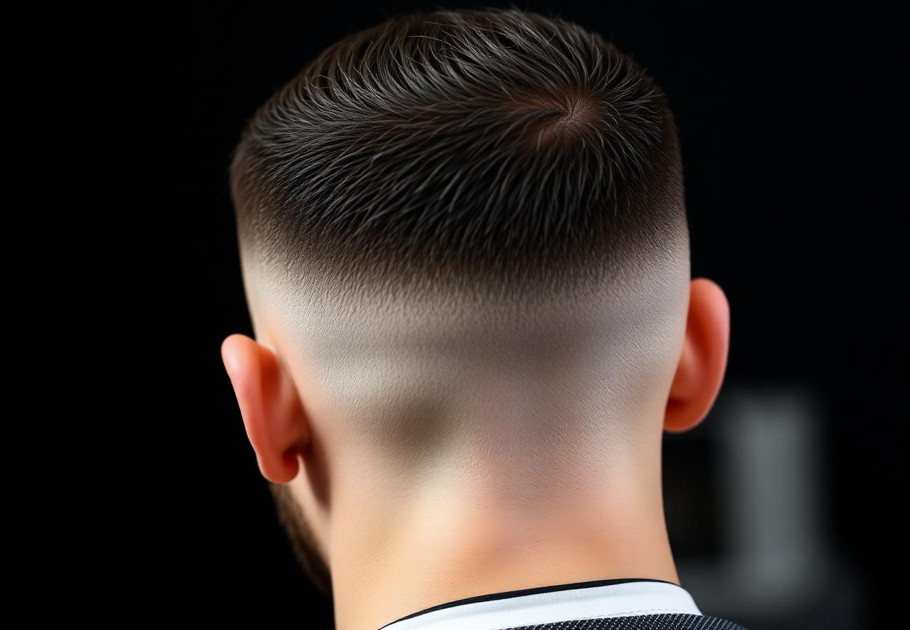 Barber work at La Rosa Hair Studio