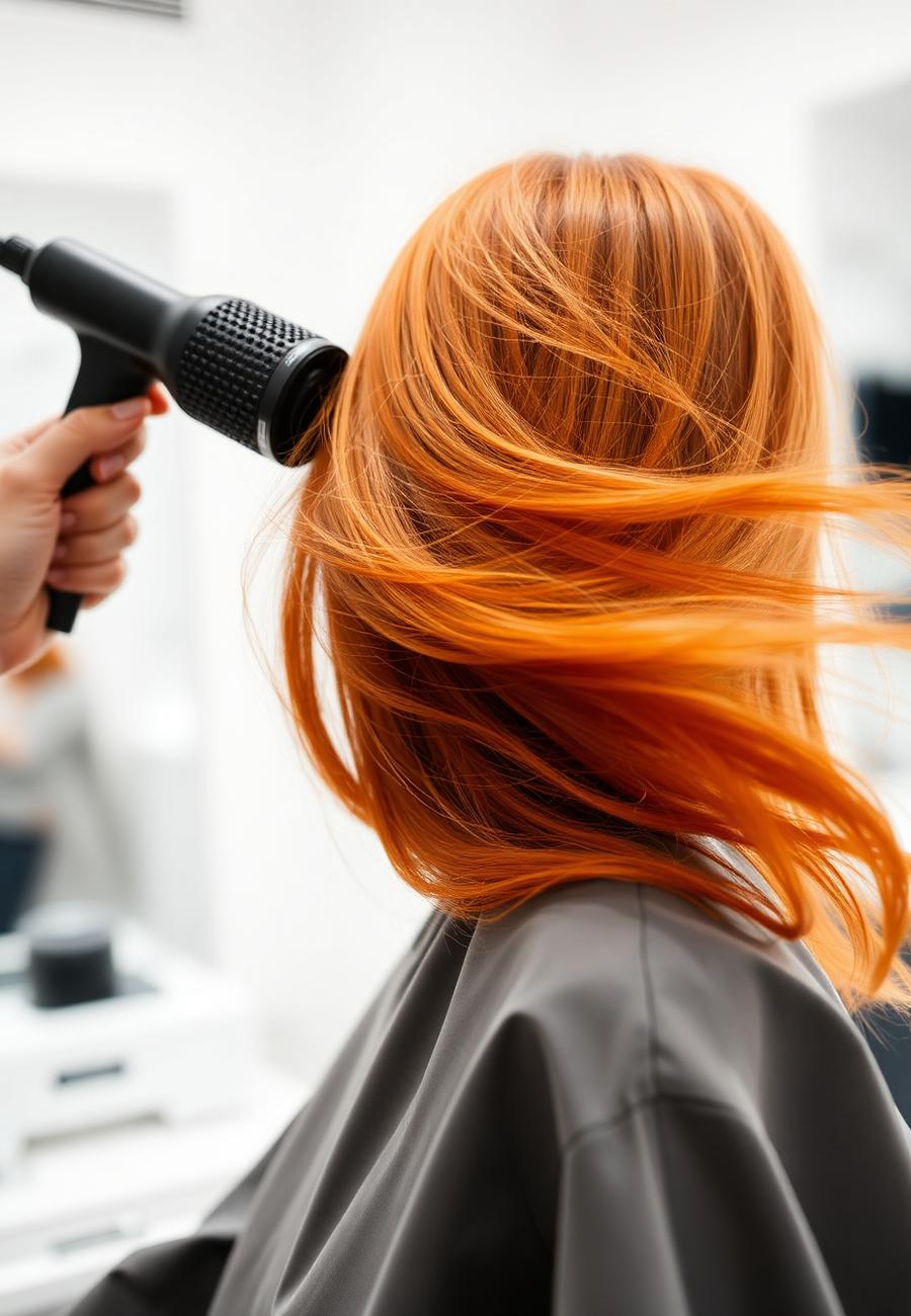 Hair work at La Rosa Hair Studio