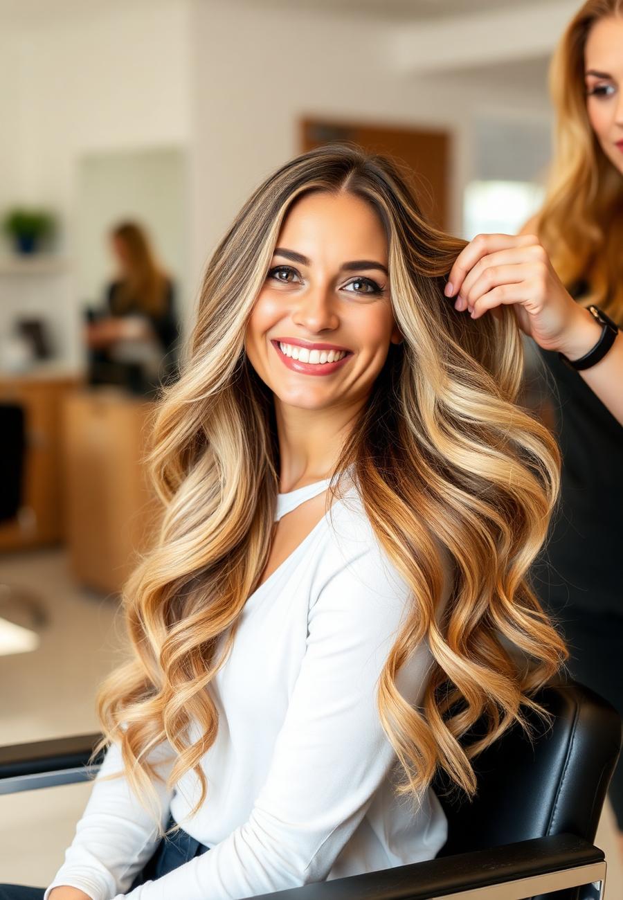 Hair work at La Rosa Hair Studio